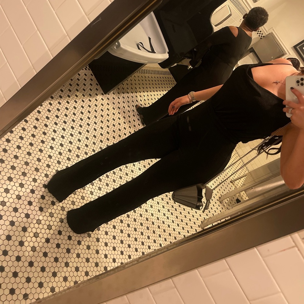 Misha revolve jumpsuit. Worn once for 3 hours and dry cleaned.